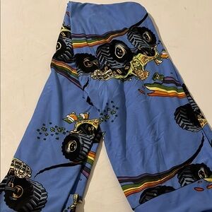Blue leggings